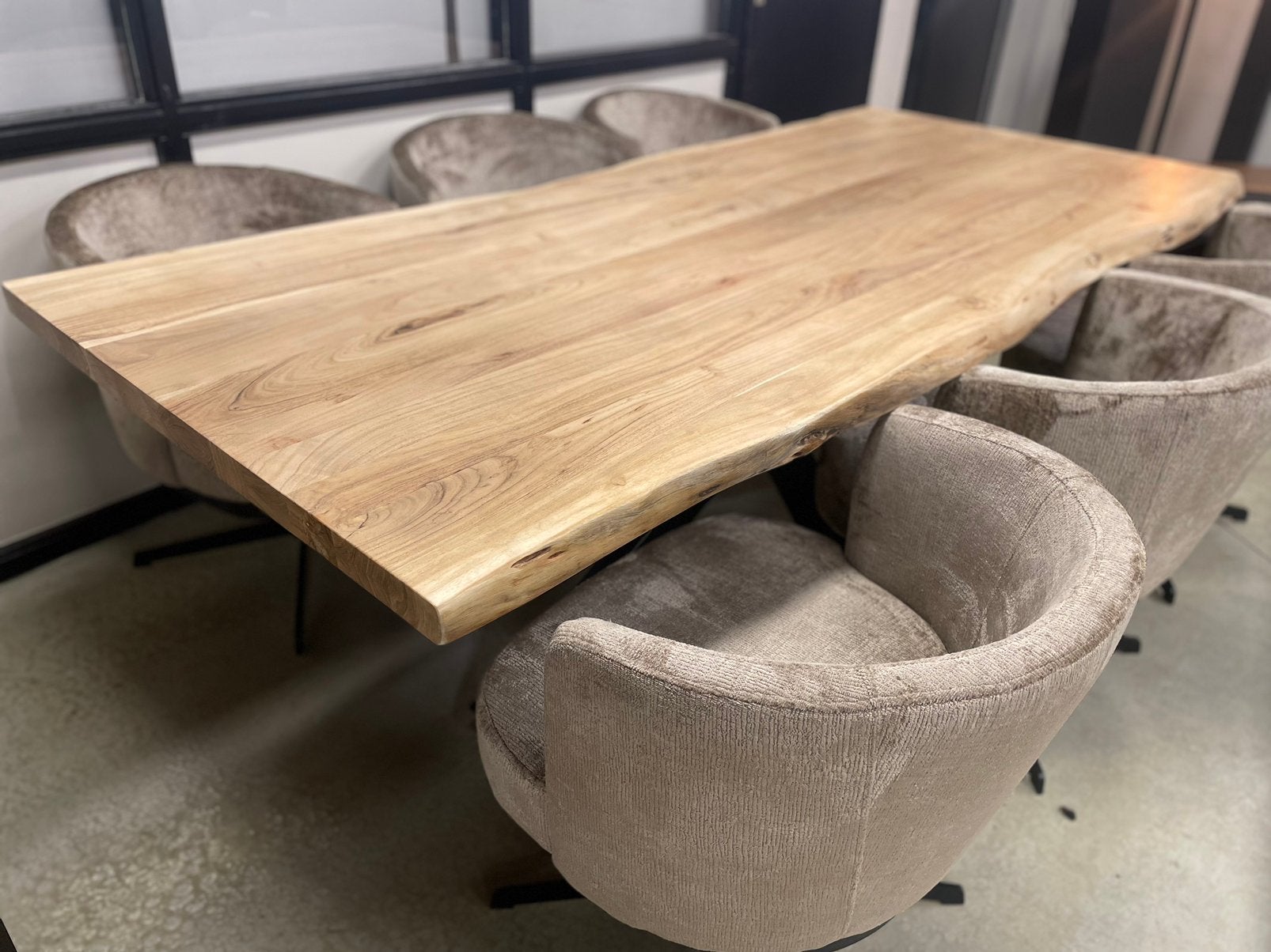 LEEGVERKOOP ACACIA VOORRAAD ! 379 BIJ CHEFMEUBEL SALE, Bruin, Nieuw, Ophalen of Verzenden, Modern