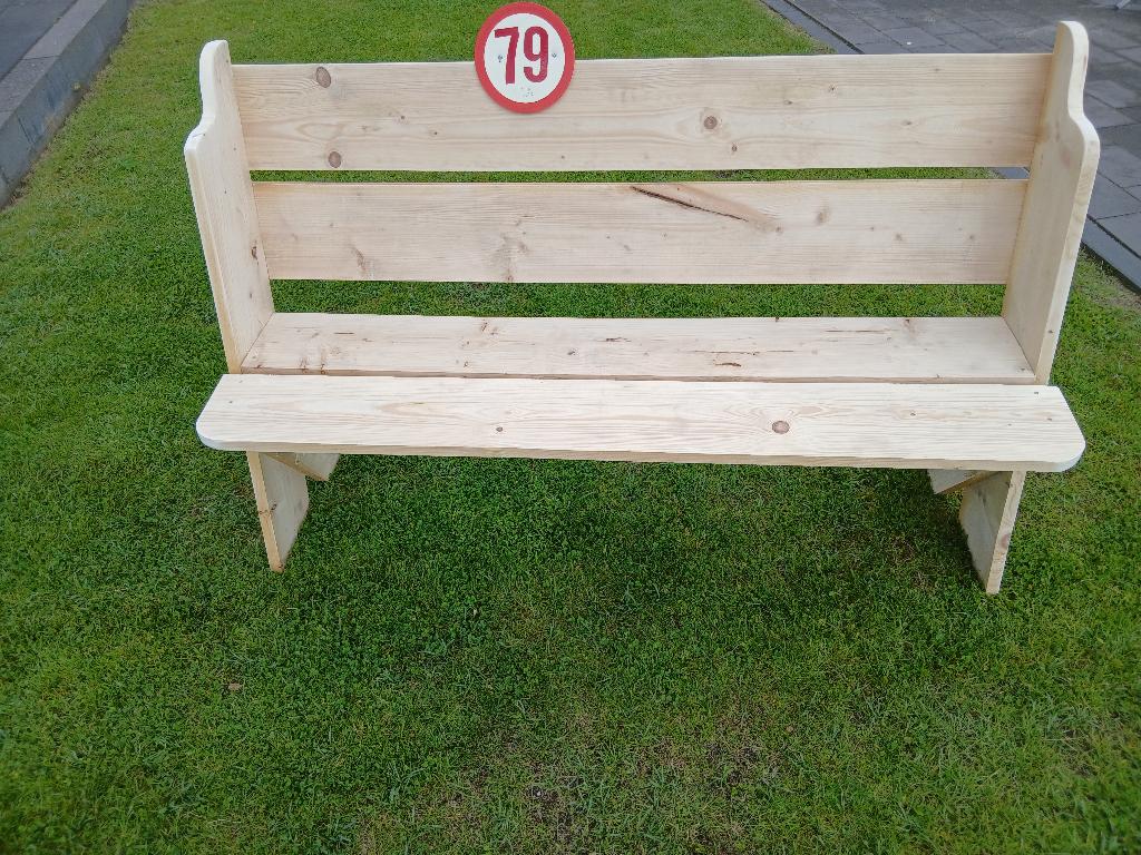 Tuinbank, Tuin en Terras, Ophalen, Nieuw, Hout