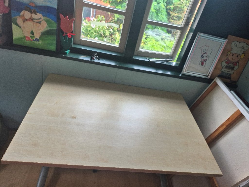 Verstelbare tafel, 50 tot 100 cm, Zo goed als nieuw, 150 tot 200 cm, Modern