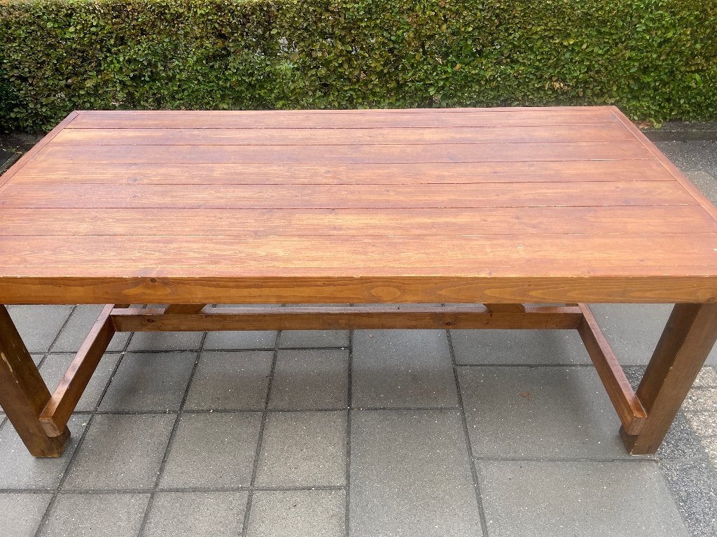 Eettafel /Werktafel, Ophalen, Gebruikt, 200 cm of meer, 50 tot 100 cm