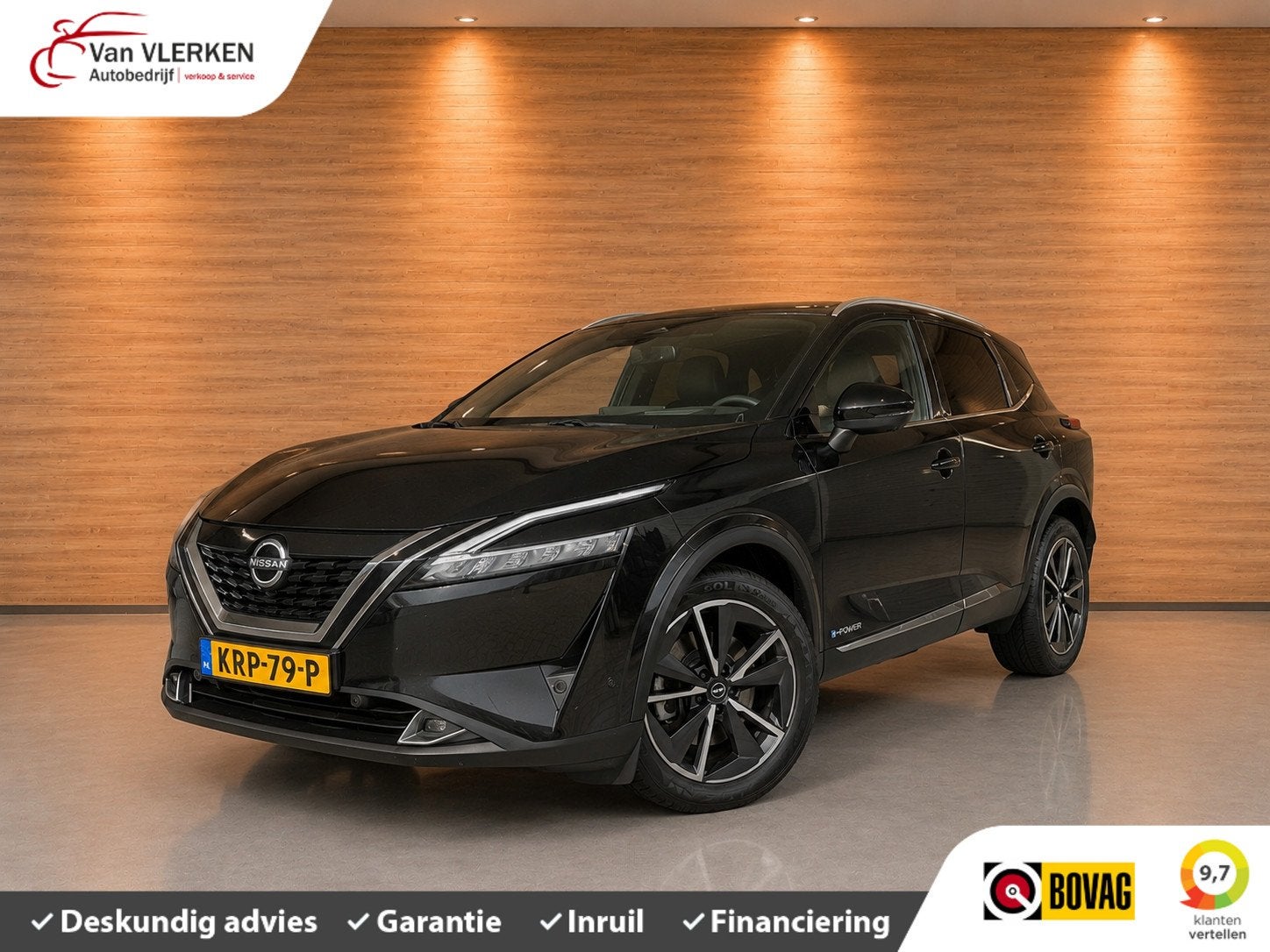 Nissan Qashqai 1.5 e-Power Tekna PANO adaptive cruis HEAD UP, Dealer onderhouden, 1497 cc, Gebruikt, 190 pk
