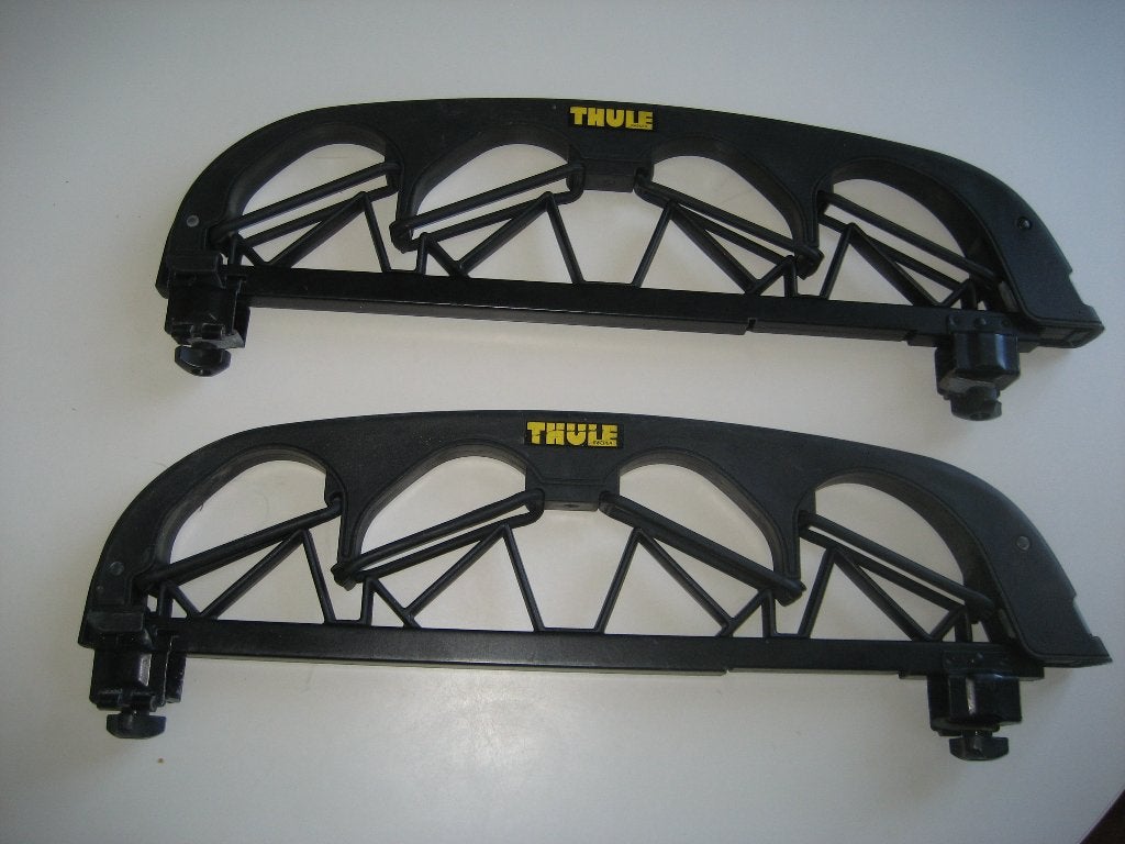 Thule skidragers, afsluitbaar, Auto diversen, Dakdragers, Ophalen of Verzenden, Zo goed als nieuw