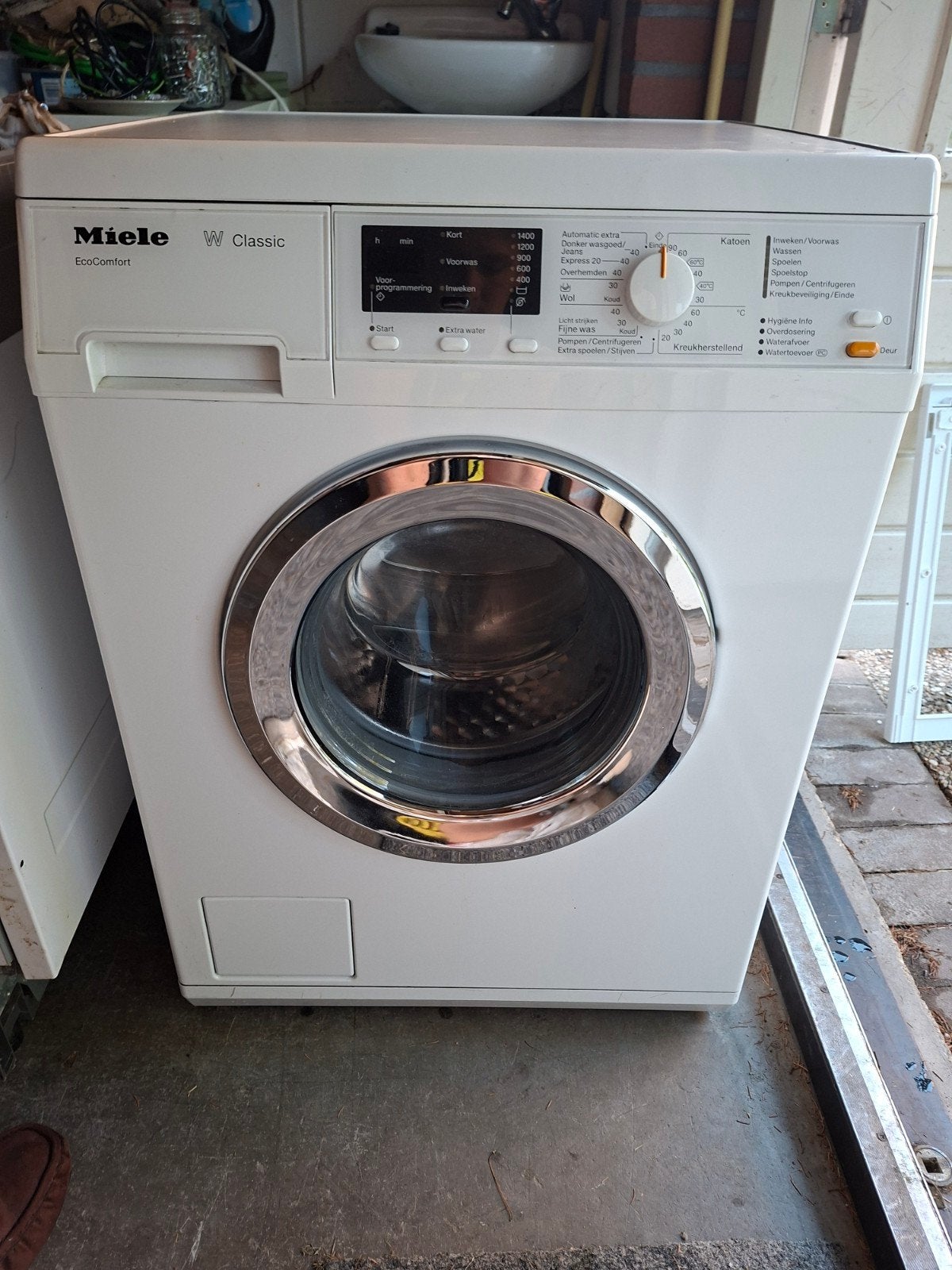 Miele W Classic KG7 Wasmachine 1400 toeren, Witgoed en Apparatuur, Wasmachines, Ophalen, Gebruikt, Voorlader