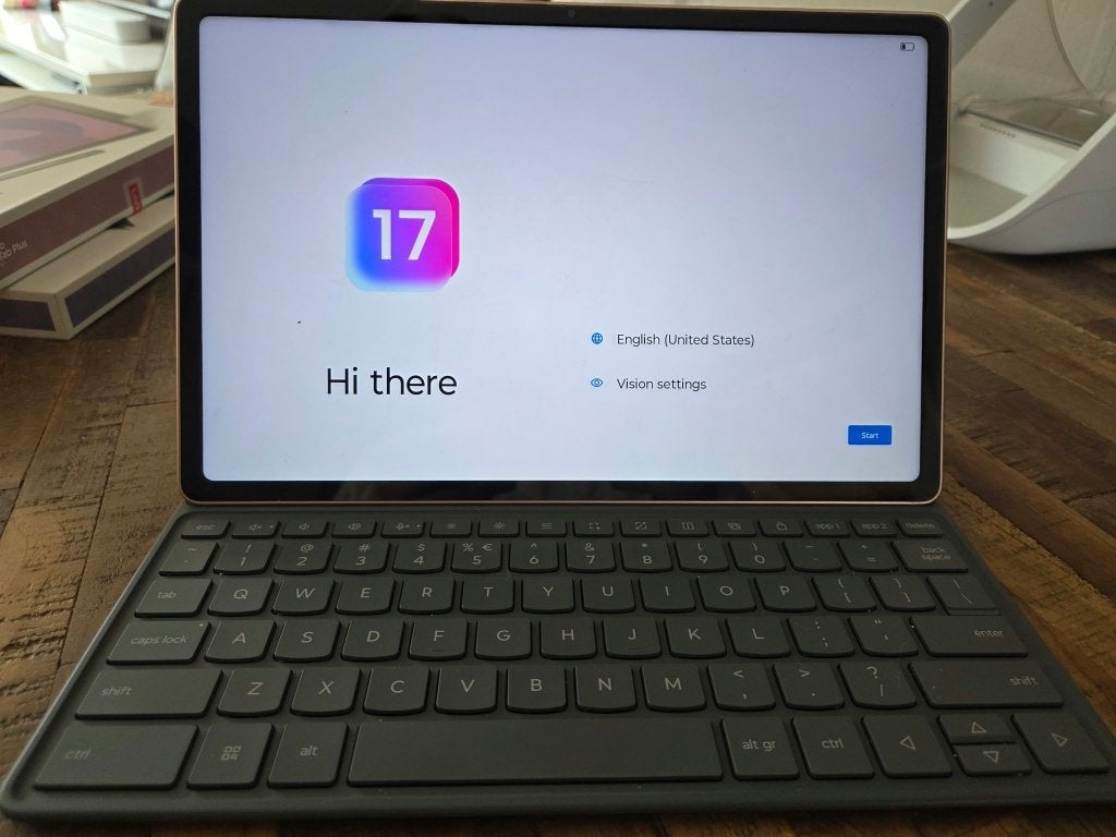 Lenovo idea tab plus, keyboard en pen, Ophalen, Zo goed als nieuw, Lenovo., Wi-Fi