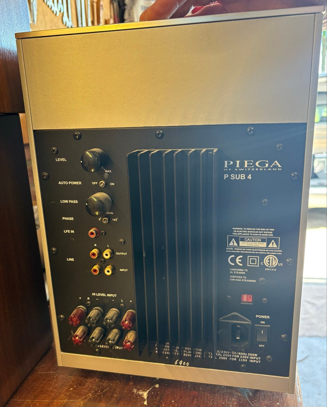 Foto 4 van Piega P Sub 4 Subwoofer