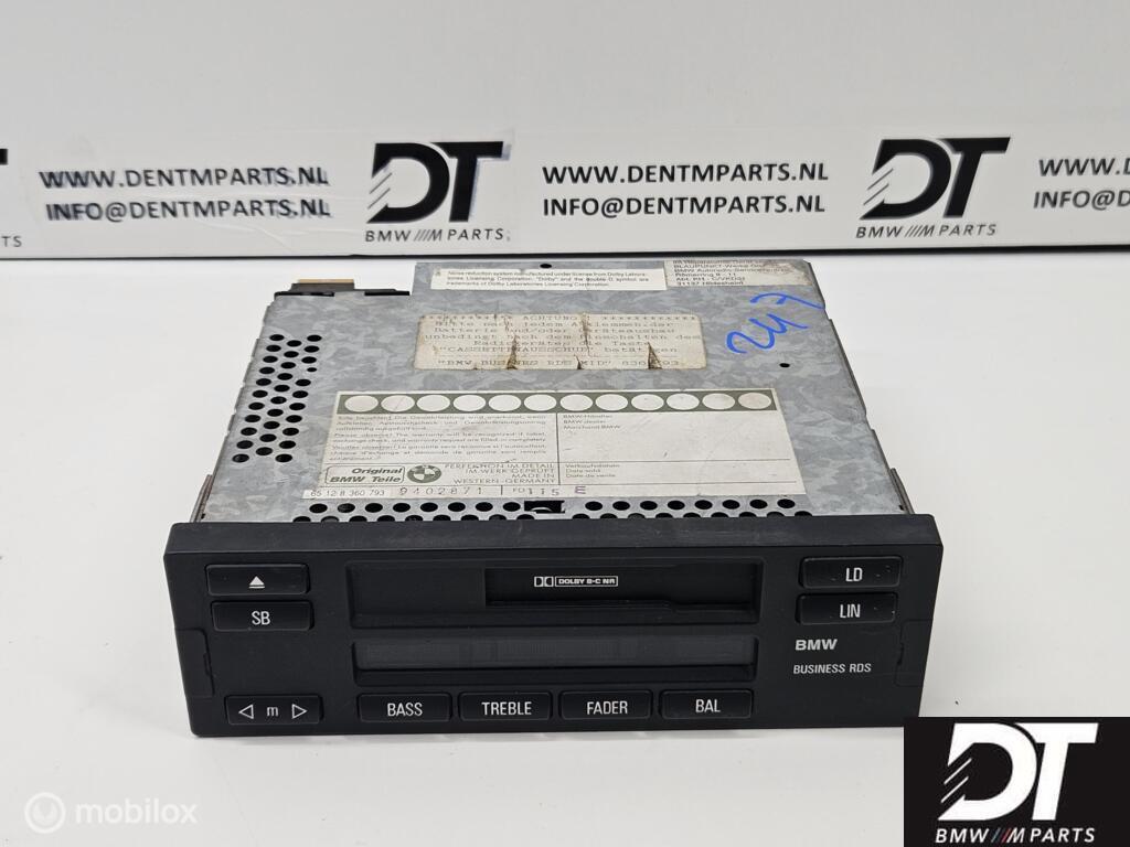 Radio BMW Business RDS 7-serie E38 65128360793, Gebruikt, Ophalen of Verzenden, BMW, BMW