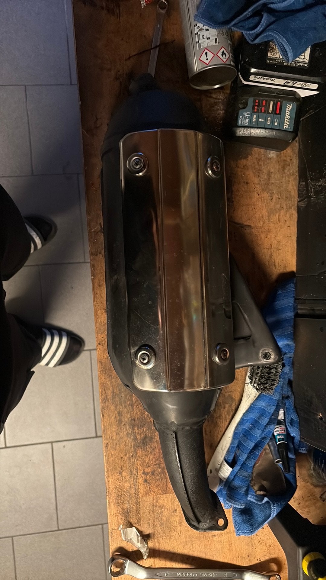 Sm06 125cc 180cc uitlaat, Ophalen, Nieuw