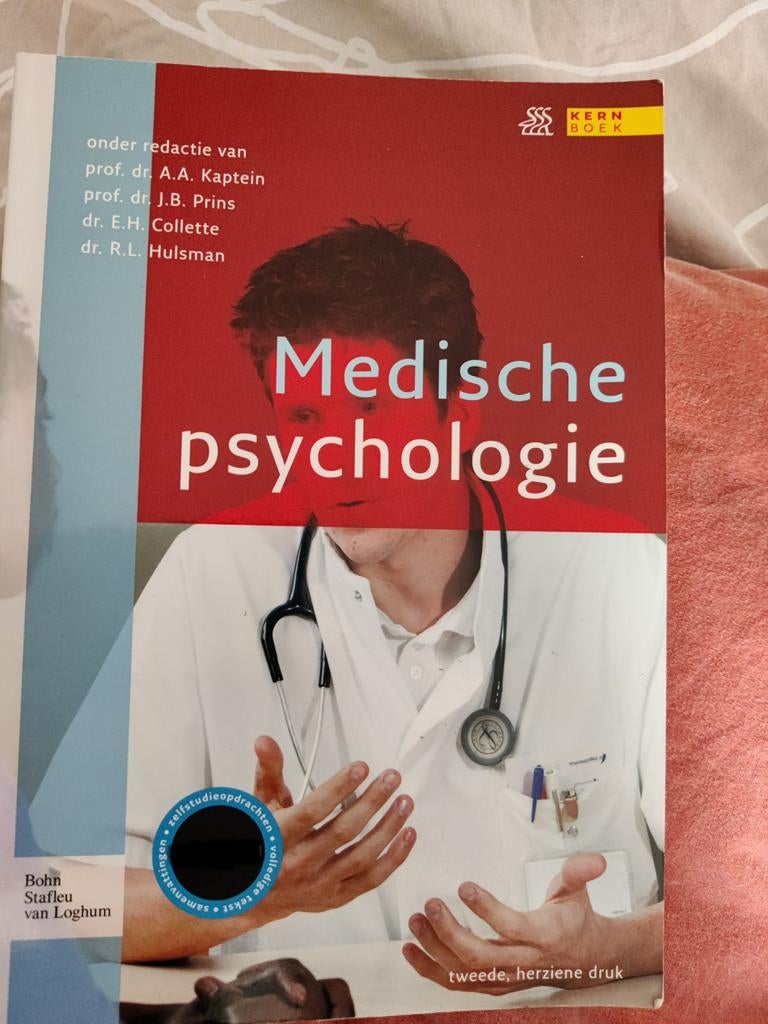 Medische Psychologie - Tweede, herziene druk, A.A. Kaptein, J.B. Prins, E.H. Collette, R.L. Hulsman, Ophalen of Verzenden, Gamma