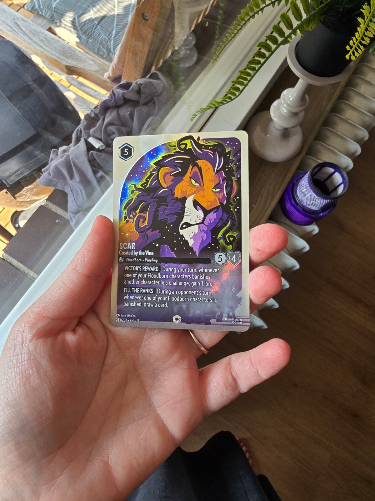 AOTV Scar Enchanted Kaart 243/207, Hobby en Vrije tijd, Verzamelkaartspellen | Overige, Ophalen of Verzenden, Nieuw, Losse kaart