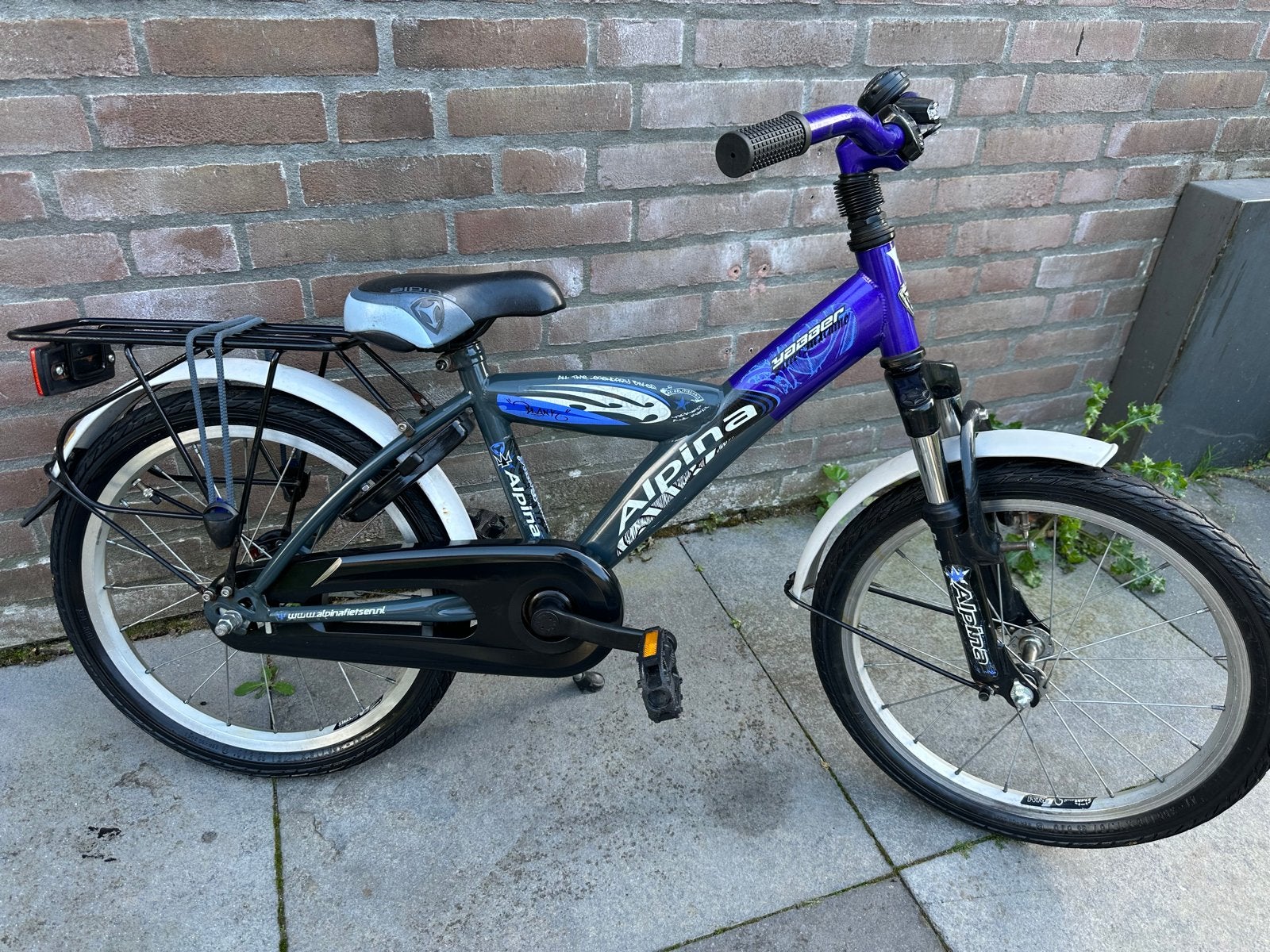 Alpina Yabber 16 inch kinderfiets - Gebruikt, Ophalen, Gebruikt, 16 tot 20 inch