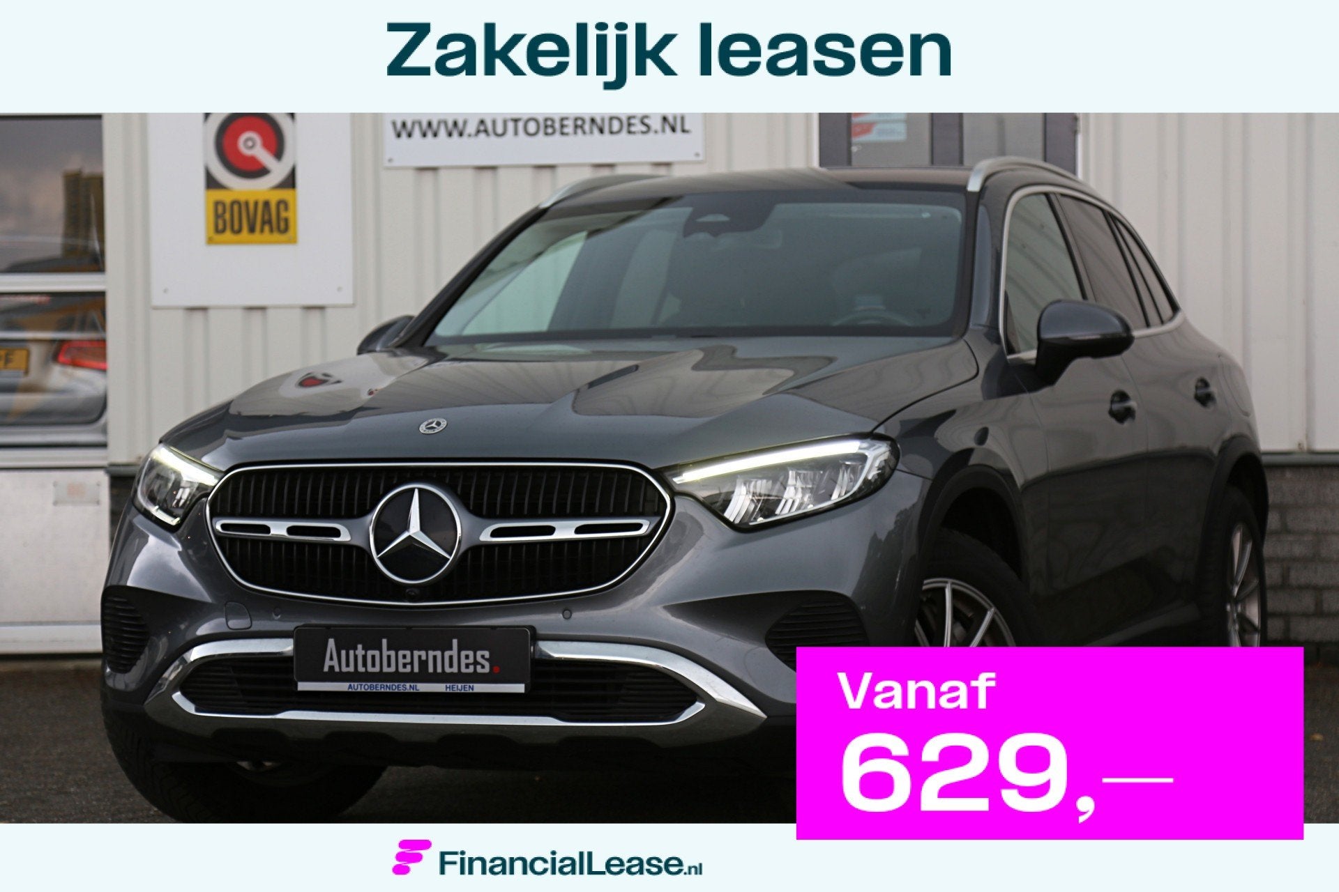 Mercedes-Benz GLC 300e 4MATIC Plug in hybride*Perfect Onderh, Automaat, 12 maanden, Automatische klimaatregeling, Gebruikt