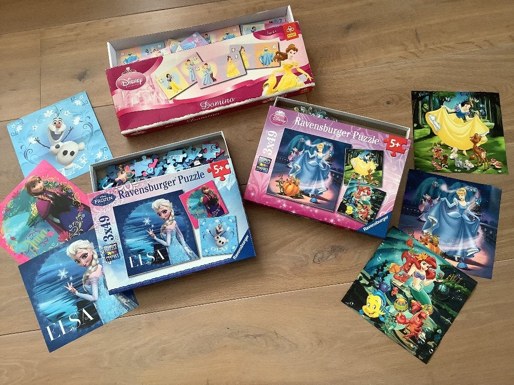 Puzzels  / spelletjes  voor  kinderen, Kinderen en Baby's, Verzenden, Meer dan 50 stukjes, Zo goed als nieuw