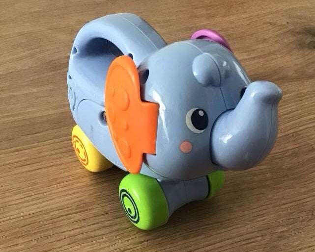 Vtech olifantje met muziekjes en geluiden en licht effecten, Kinderen en Baby's, Speelgoed | Vtech, Ophalen, Gebruikt, 6 maanden tot 2 jaar