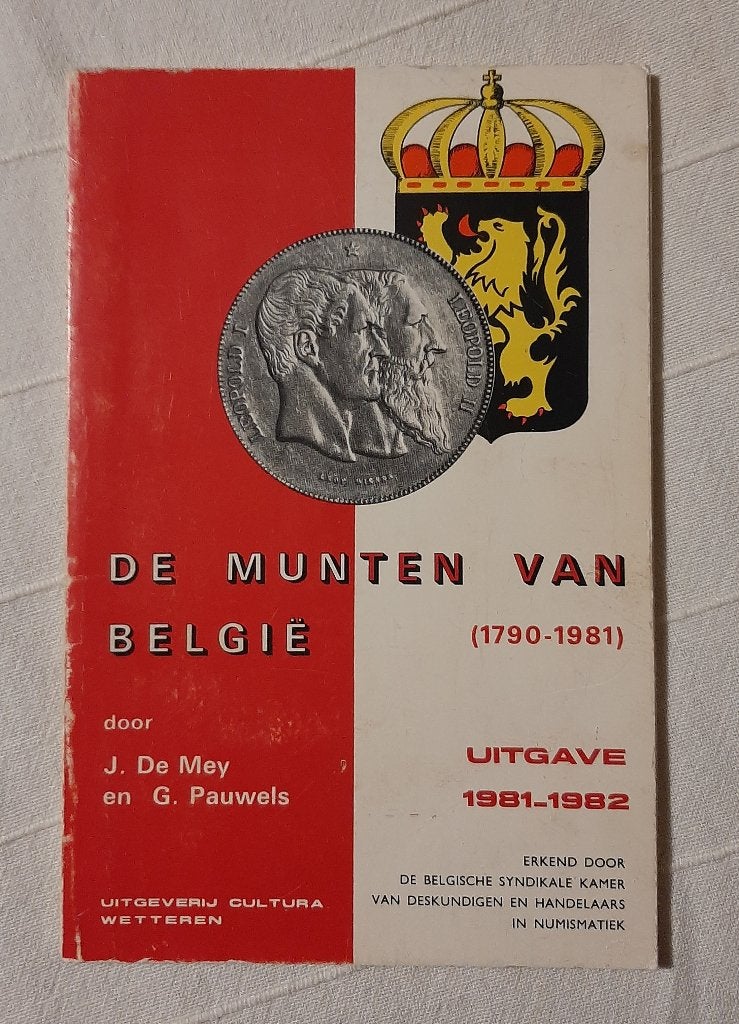 Catalogus De Munten van België 1790 - 1981, Postzegels en Munten, Ophalen, Boek of Naslagwerk