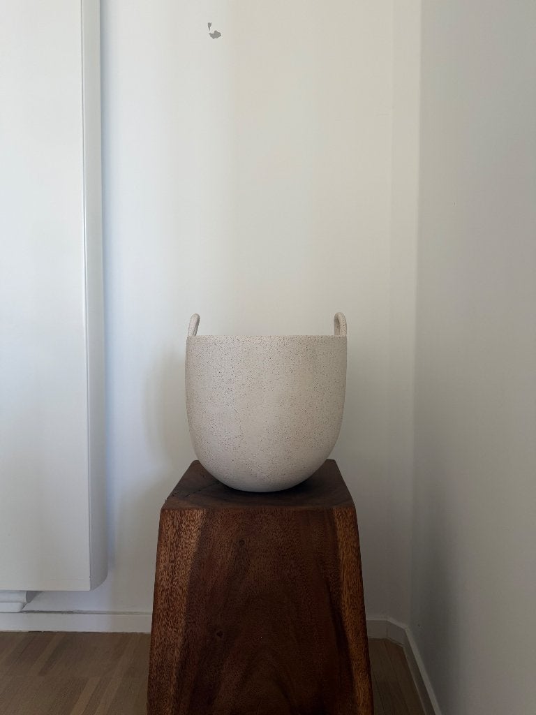 Ferm Living Speckle pot large 30x30, Ophalen, Steen, Minder dan 30 cm, Minder dan 60 cm