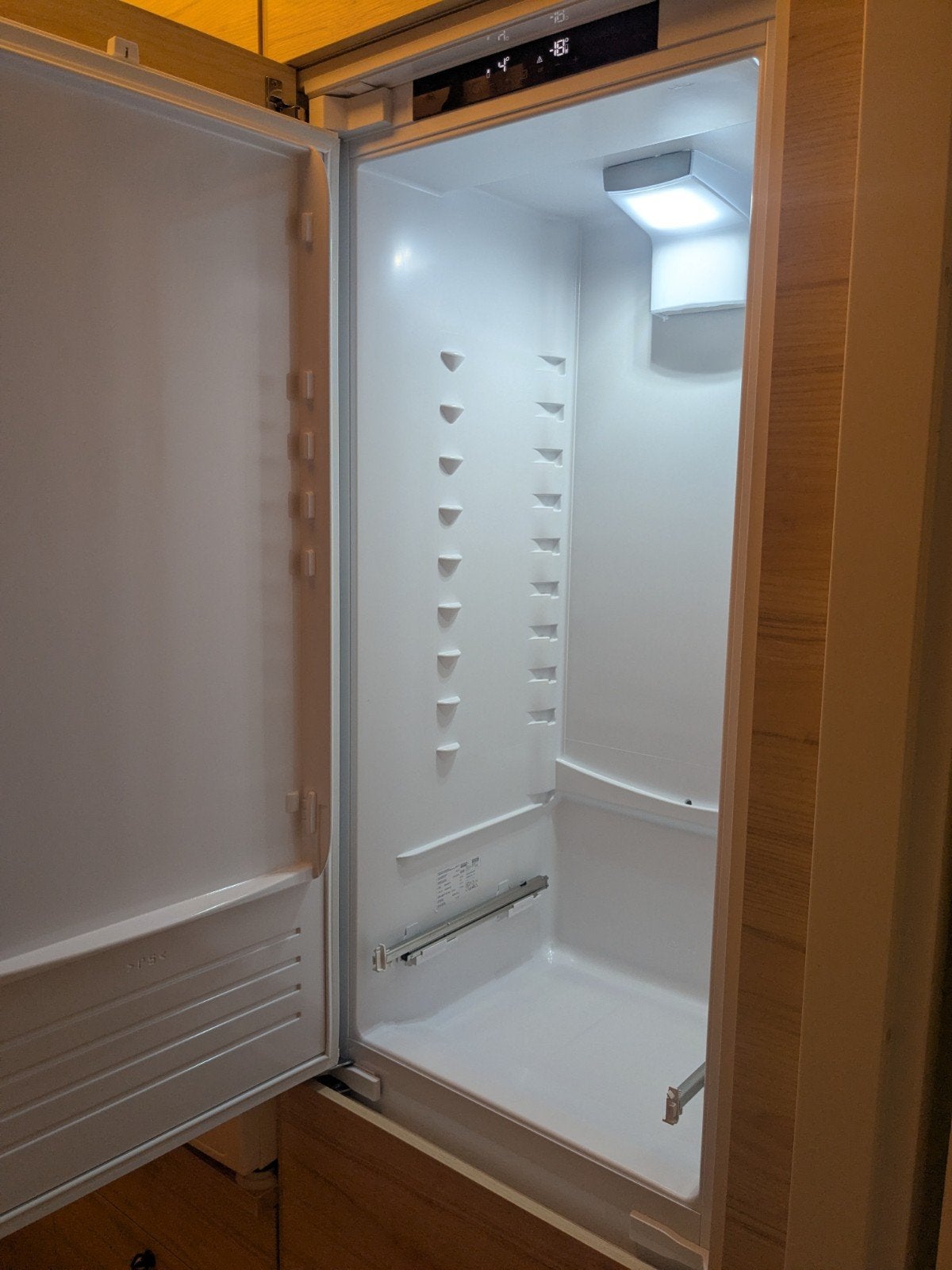 IKEA KÖLDGRADER inbouw koelkast met vriesvak - Zgan, Witgoed en Apparatuur, Ophalen, 150 tot 200 liter, 160 cm of meer, Zo goed als nieuw