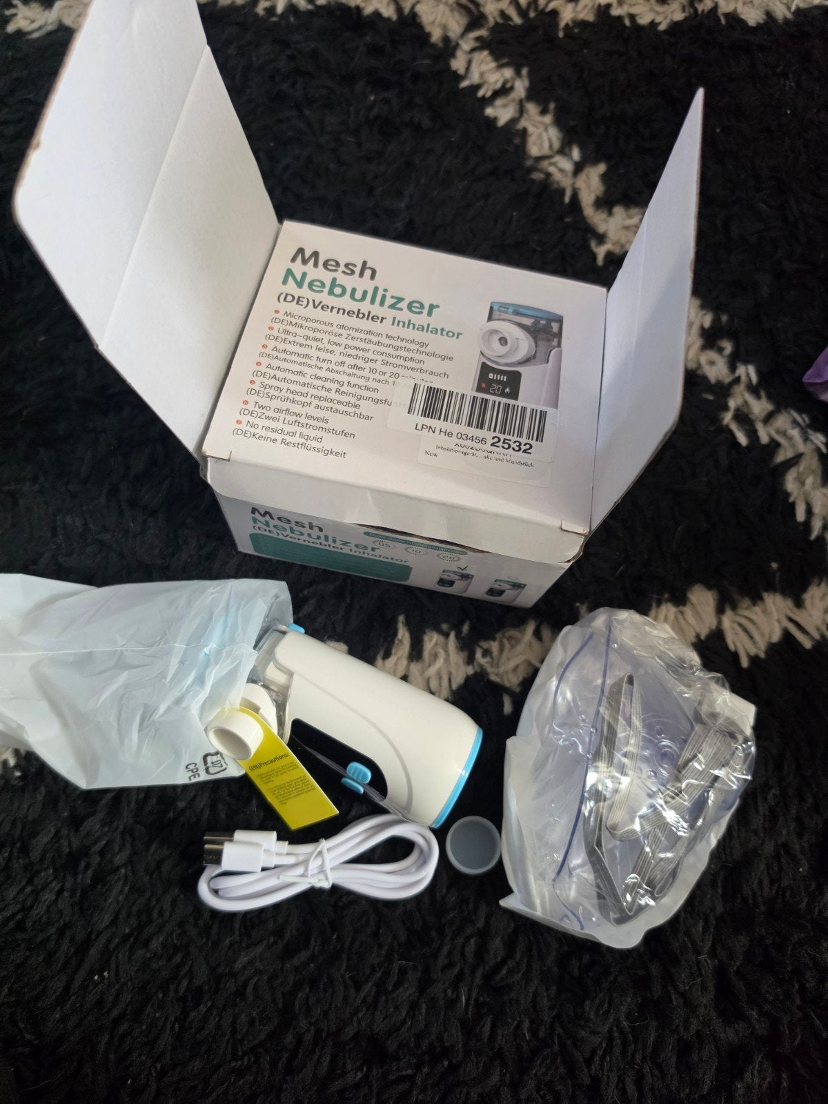 Inhalator, Ophalen, Nieuw