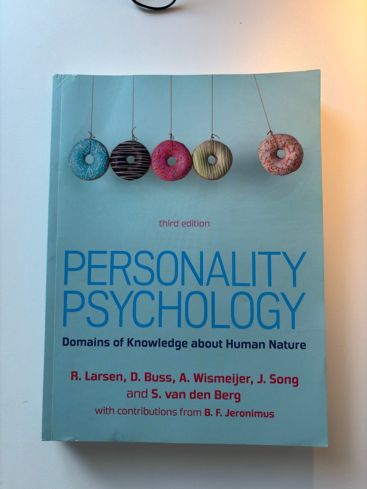 Personality Psychology - Rijksuniversiteit Jaar 1 Bachelor, Ophalen of Verzenden, Nieuw, Persoonlijkheidsleer