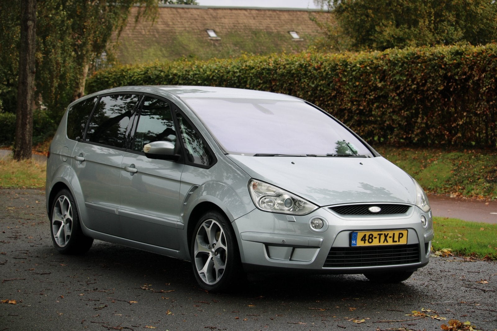 Ford S-Max 2.5 20V Turbo 162KW 2007 Grijs, Auto's, Voorwielaandrijving, 1581 kg, 7 stoelen, 2521 cc