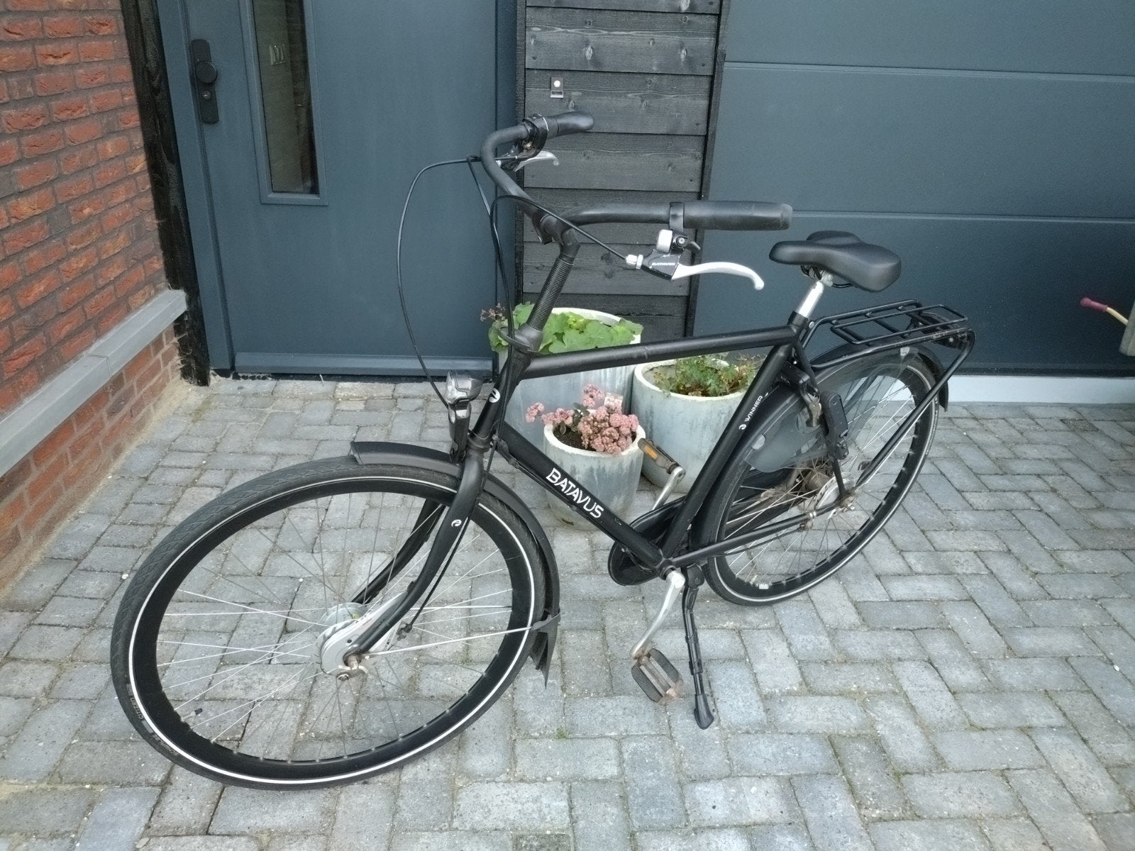 Batavus Winner fiets met 3 versnellingen, Ophalen, Versnellingen, Batavus, Trommelrem