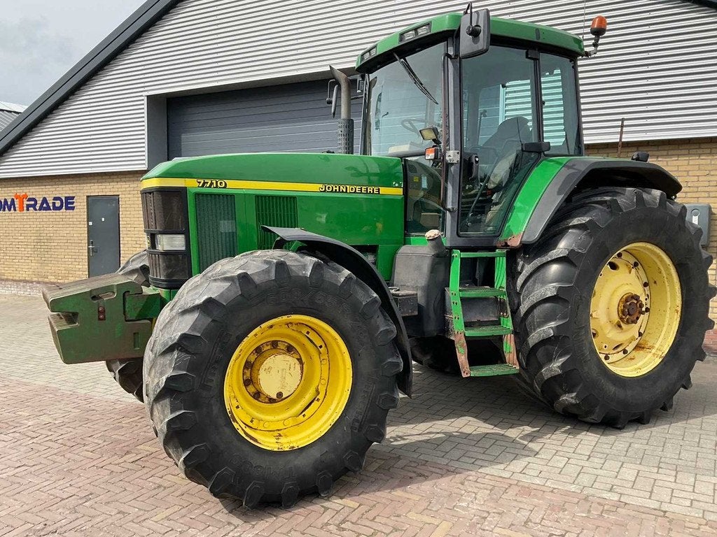 2001 John Deere 7710 4WD landbouwtractor, Gebruikt, John Deere