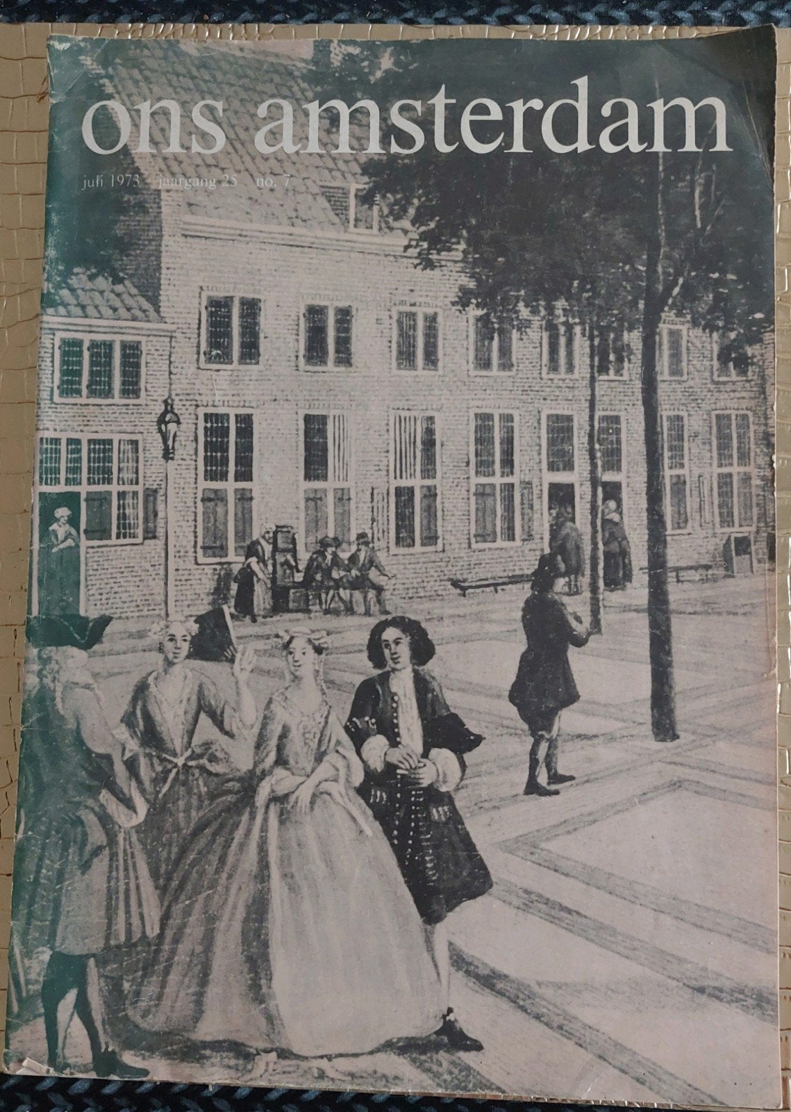 Ons Amsterdam - Juli 1973 - Historisch Tijdschrift, Boeken, Tijdschriften en Kranten, Ophalen of Verzenden, Gelezen, Overige typen
