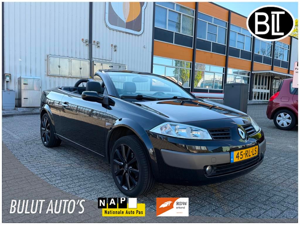 Renault Mégane Coupé-Cabriolet 1.6-16V Privilège Luxe AIR, Auto's, Renault, Bedrijf, Te koop, Mégane, ABS, Airbags, Airconditioning