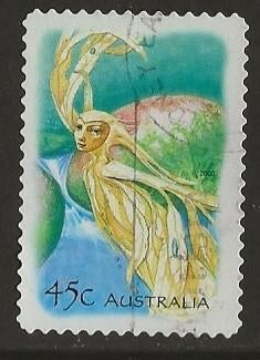 Australie 62, elf, Verzenden, Gestempeld