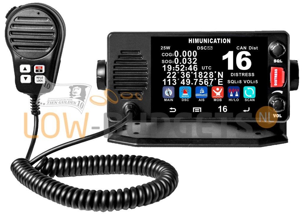 Himunication TS18 Marifoon DSC/GPS Touchscreen, Verzenden, Nieuw