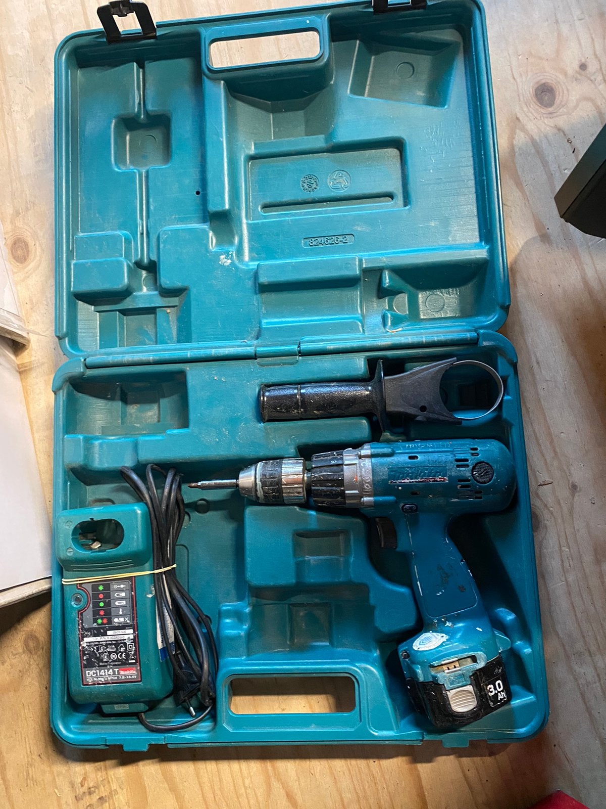 Makita accu boor machine schroefboor klop, Verzenden, Zo goed als nieuw