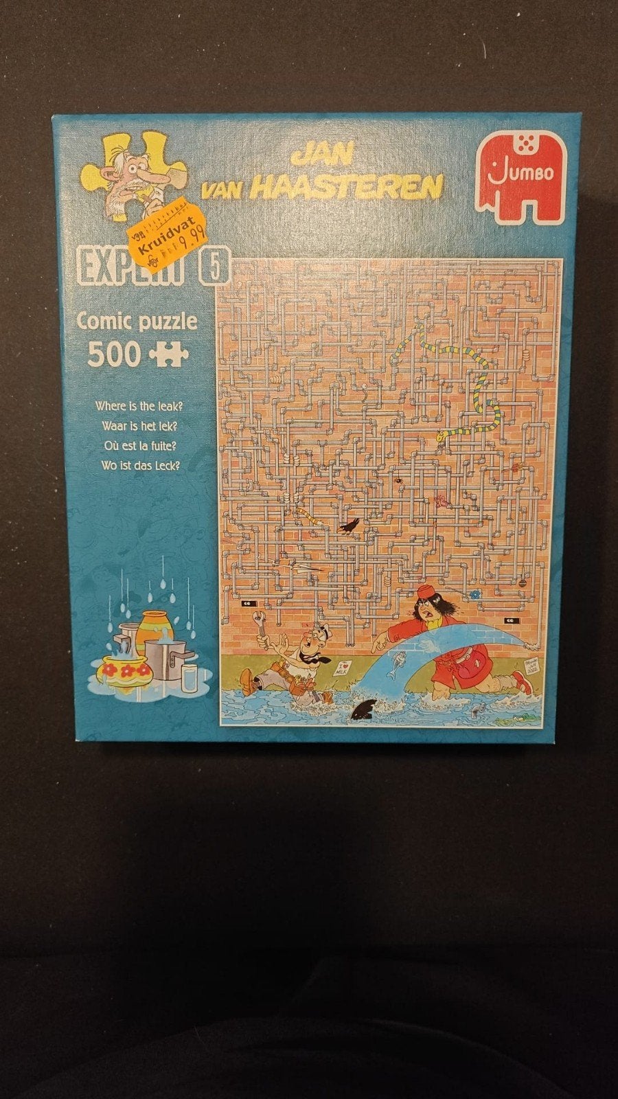 Jan van Haasteren Expert 5 Comic Puzzel 500 stukjes, Ophalen, 500 t/m 1500 stukjes, Zo goed als nieuw, Legpuzzel