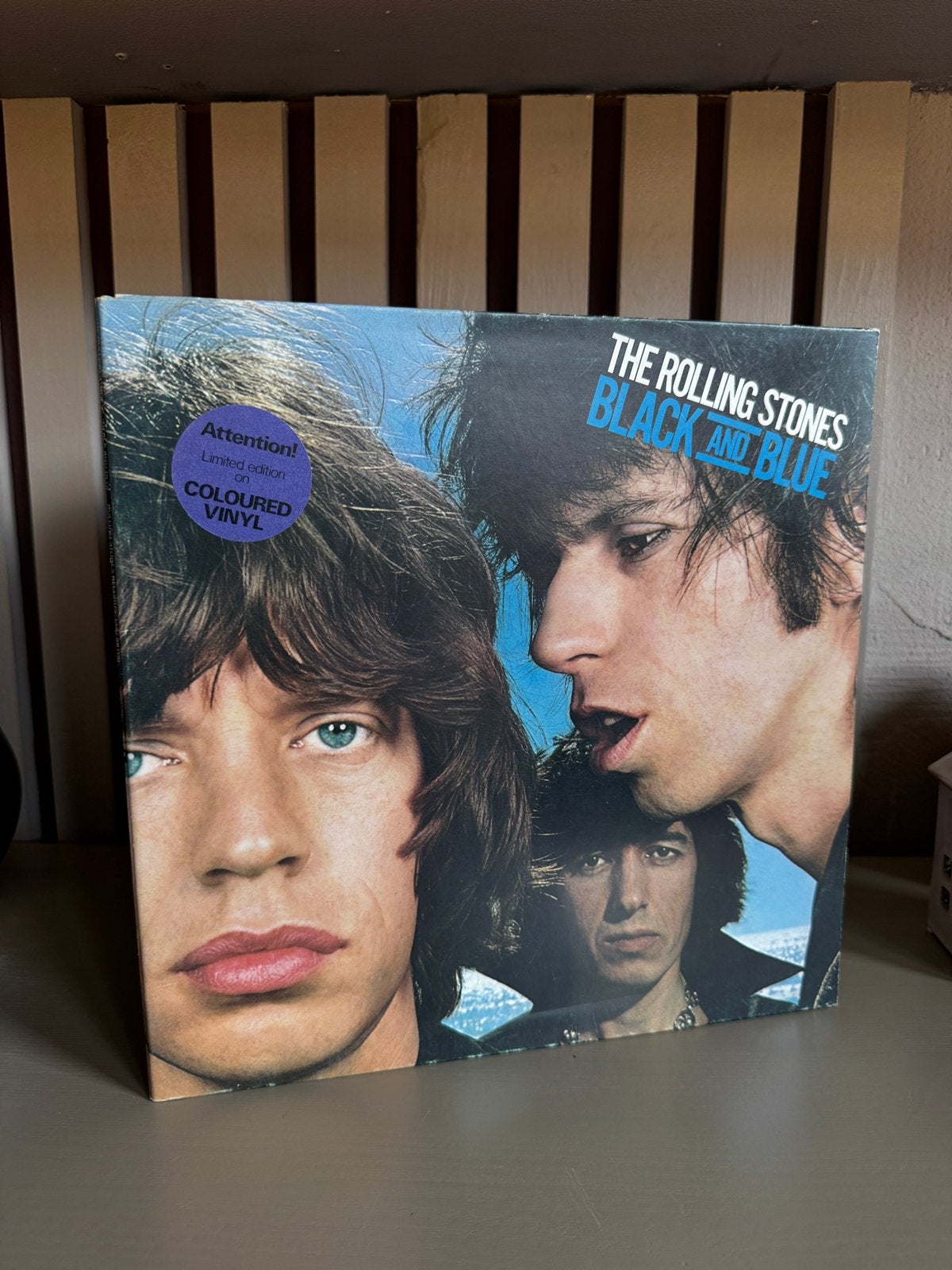 Rolling Stones - Black and Blue blauw vinyl, Ophalen of Verzenden, Gebruikt, 12 inch, Poprock