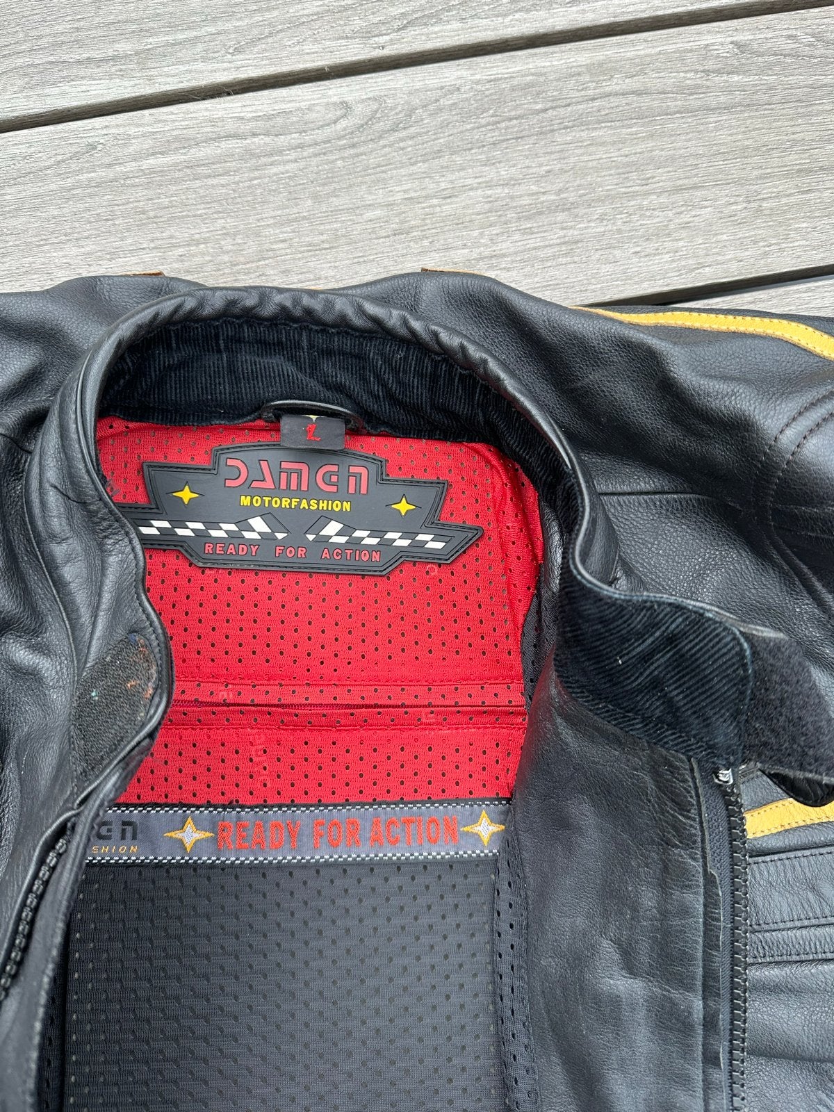 Damen Motorfashion Leren Motorpak - Jas en Broek, Ophalen, Tweedehands, Heren, Jas | leer