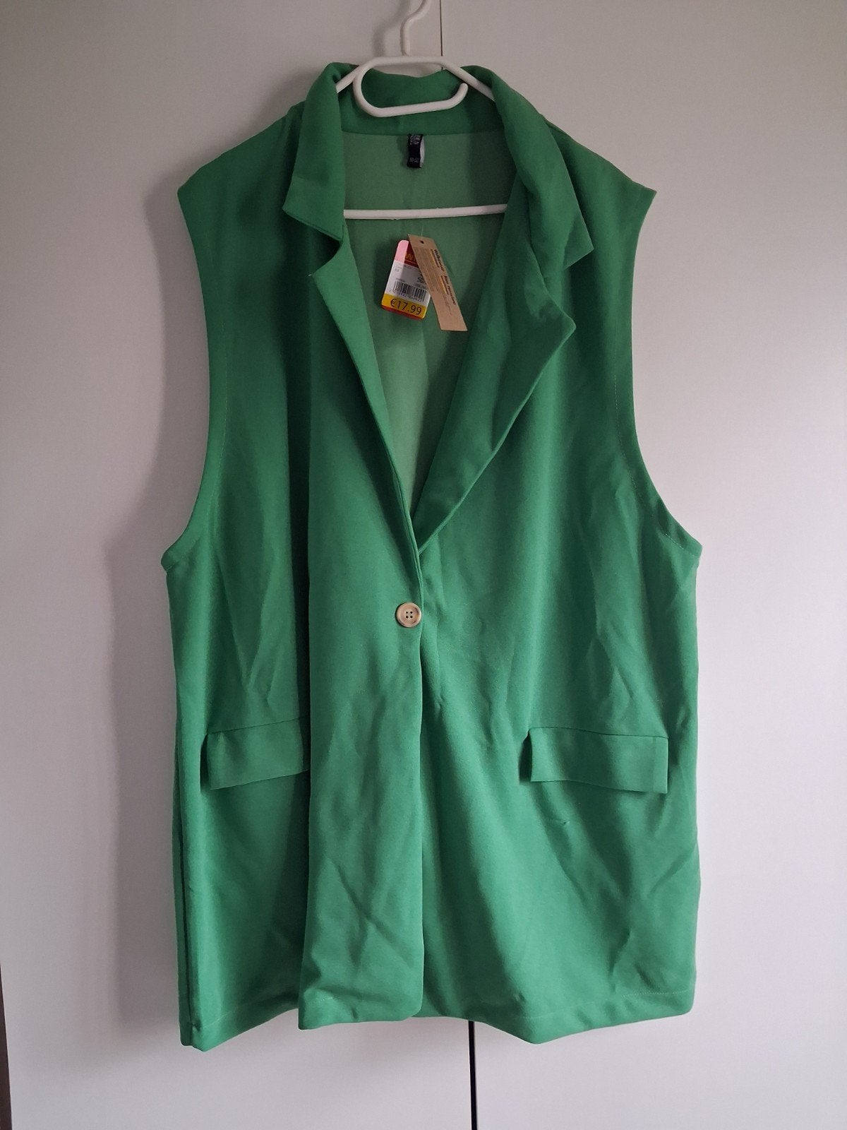 Leuke dames bodywarmer gilet maat 50 52, Ophalen of Verzenden, Zo goed als nieuw, Maat 46/48 (XL) of groter