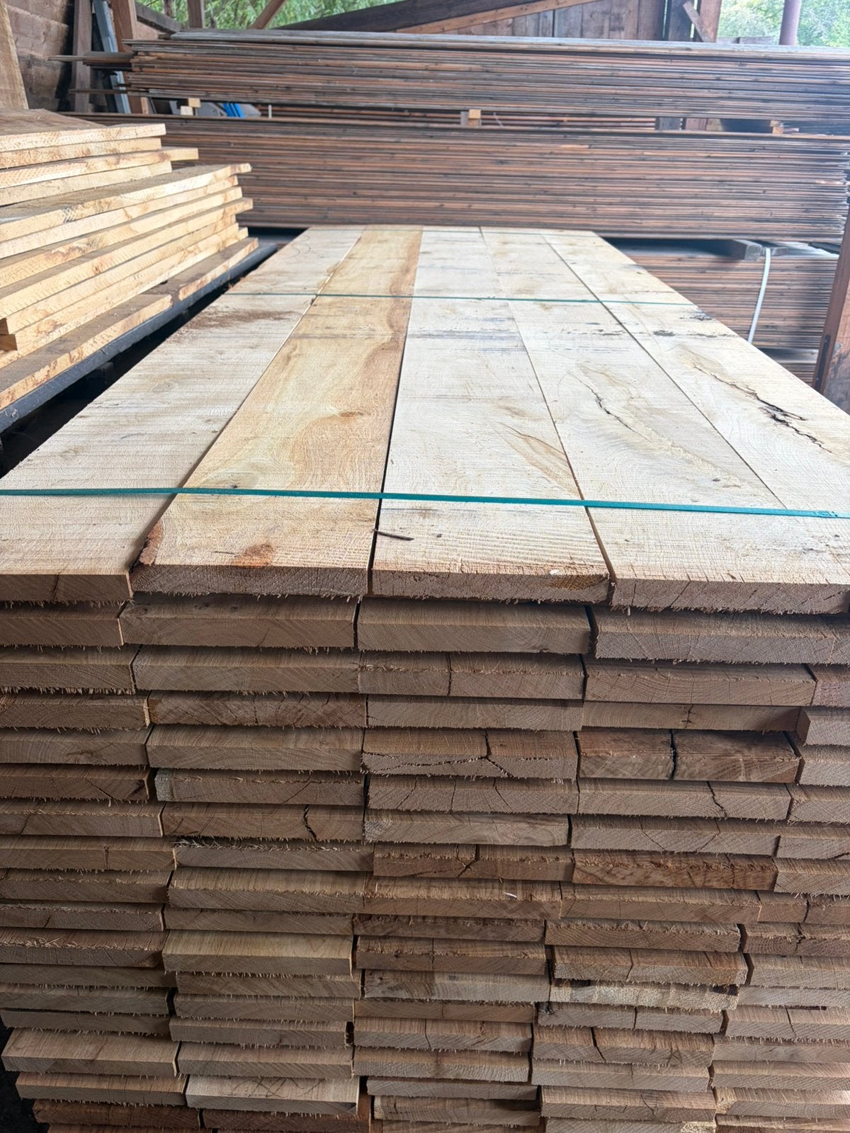 Eiken planken, Tuin en Terras, Ophalen, Nieuw, 250 cm of meer, Planken