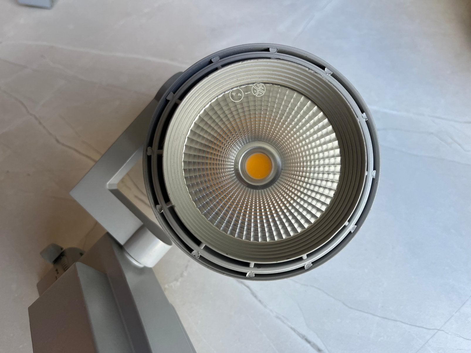 3 fase railverlichting | 51 LED spots | 50m rails, Huis en Inrichting, Lampen | Spots, Ophalen, Verstelbaar, Gebruikt, LED