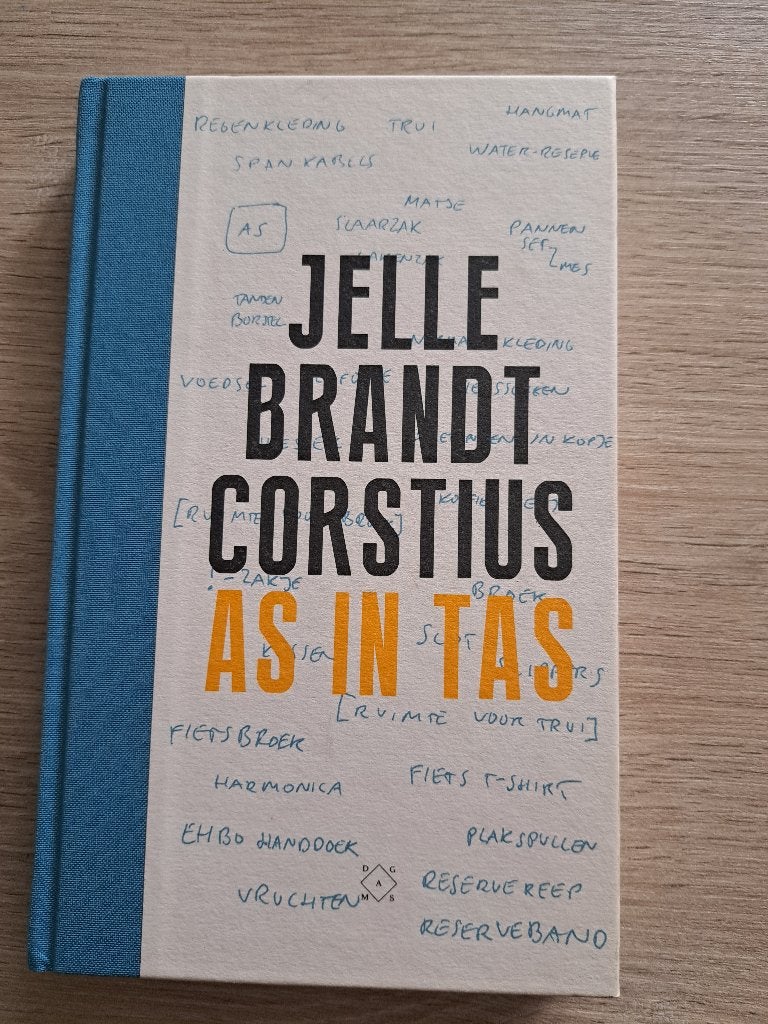 As in de tas, Boeken, Ophalen of Verzenden, Zo goed als nieuw, Nederland, Jelle Brandt Corstius