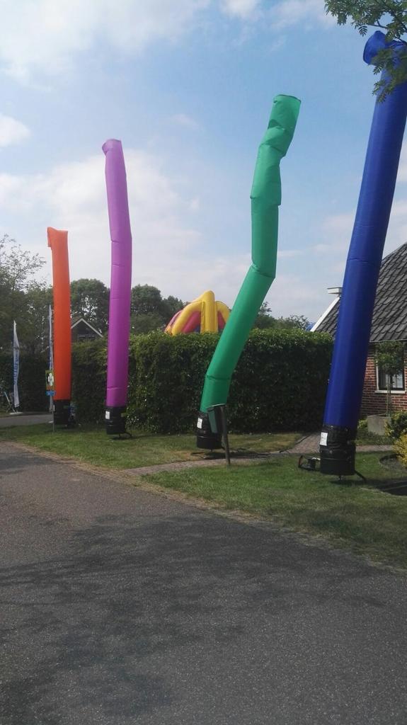 Blikvanger verkeersbord en skytubes te huur, Ophalen, Zo goed als nieuw, Overige typen, Overige