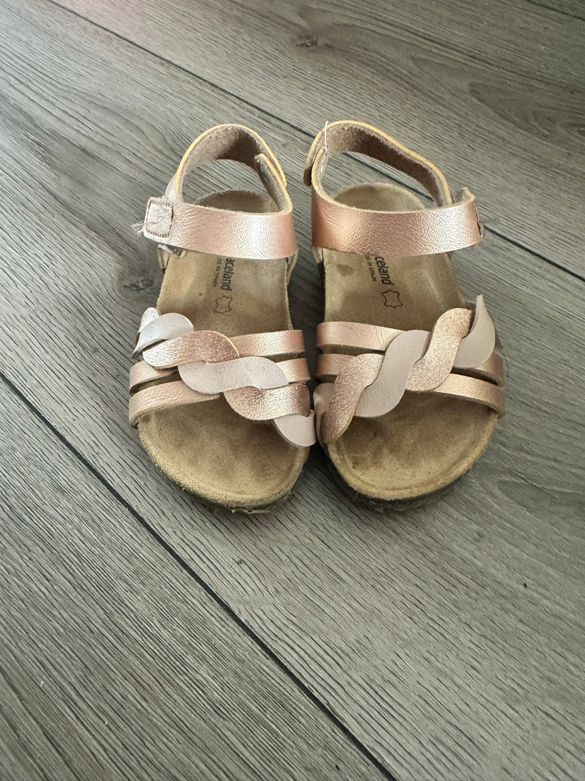 Graceland sandalen maat 21, rosé goud, Ophalen of Verzenden, Gebruikt, Meisje, Schoenen