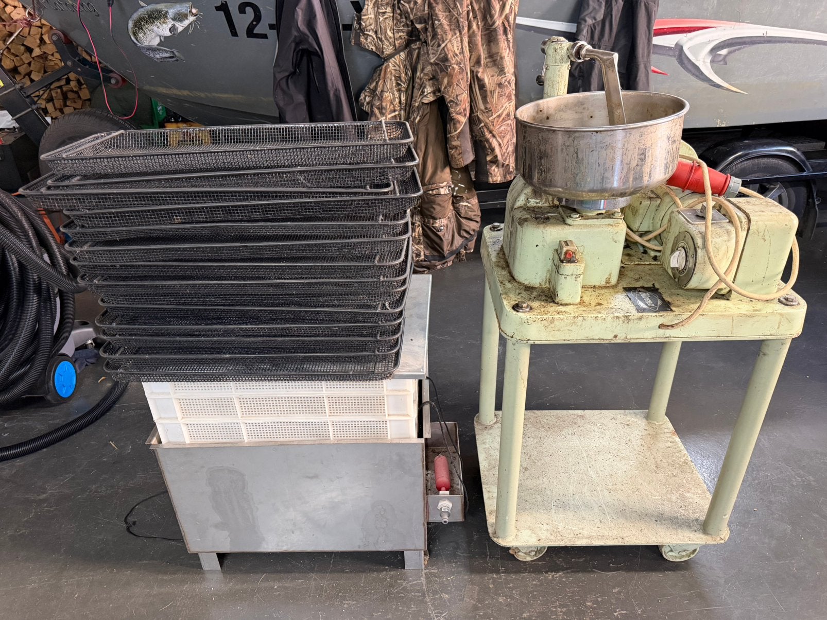 Deegmachine / stoom apparaat / droogrekken voor Boilies, Ophalen, Gebruikt, Overige typen