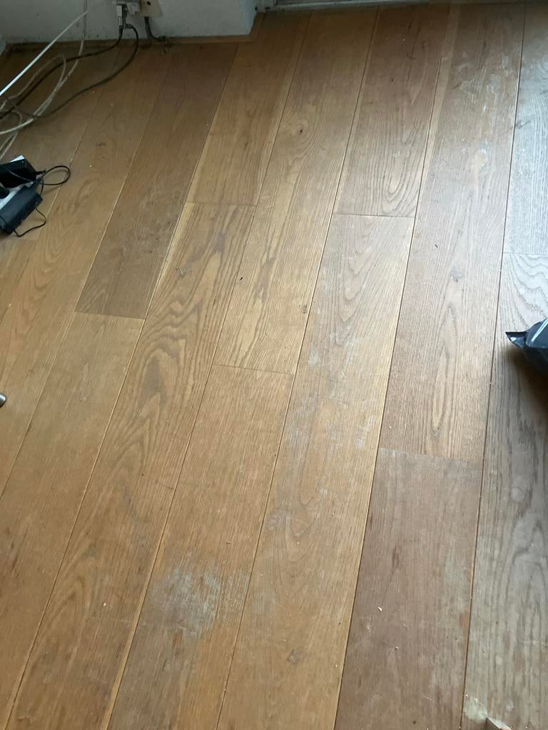 Gebruikt lamel Parket - Eikenhouten Vloerdelen, Gebruikt, Bruin, Eiken zonder knoesten, 25 tot 50 m²