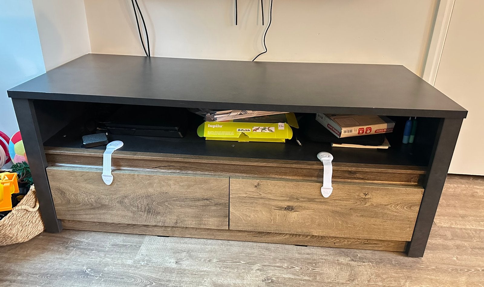 Tv meubel kast, Ophalen, Gebruikt, 100 tot 150 cm, Minder dan 100 cm