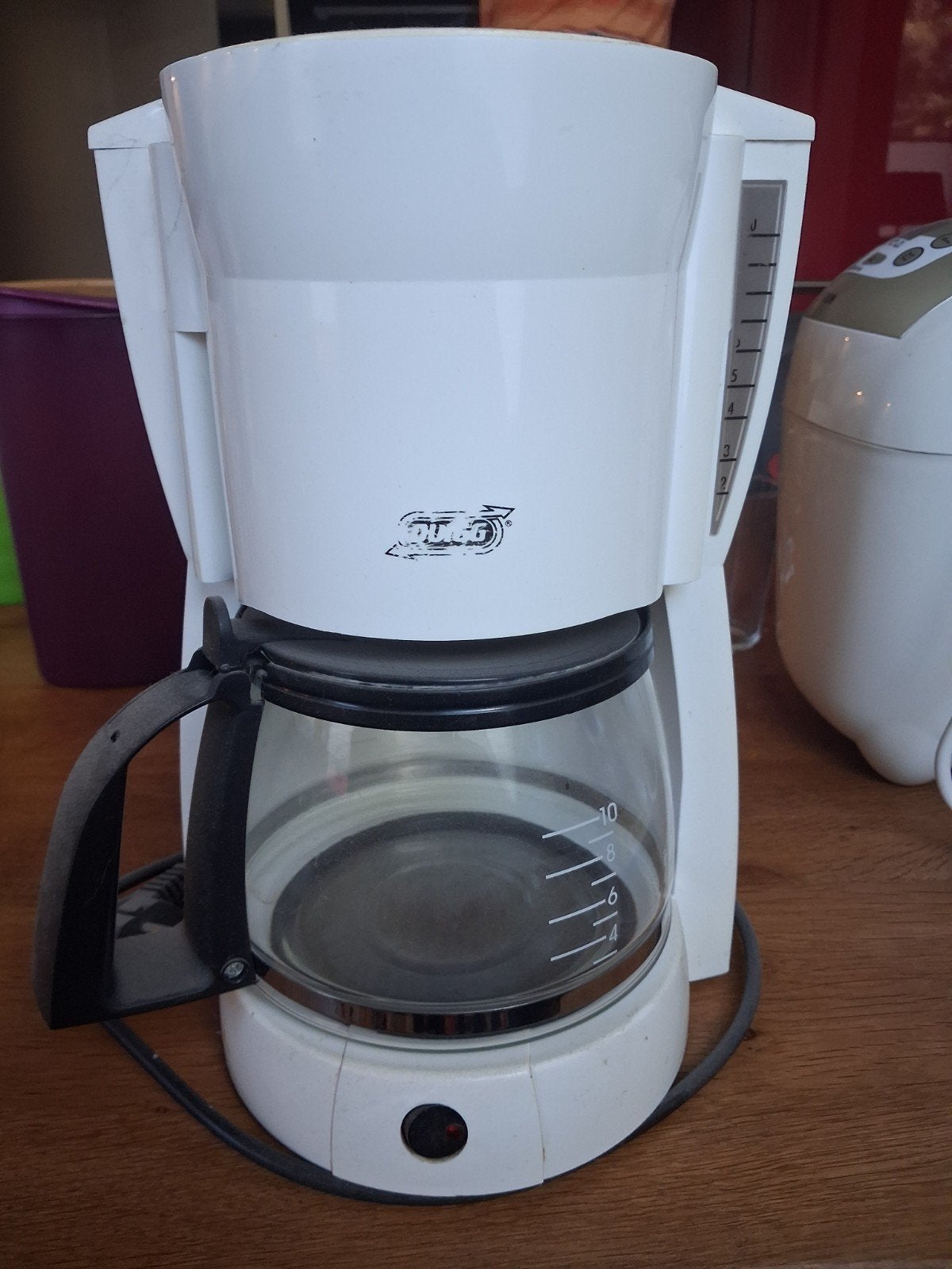 Quigg Koffiezetapparaat - Wit, Ophalen, Gebruikt, 10 kopjes of meer, Koffiemachine