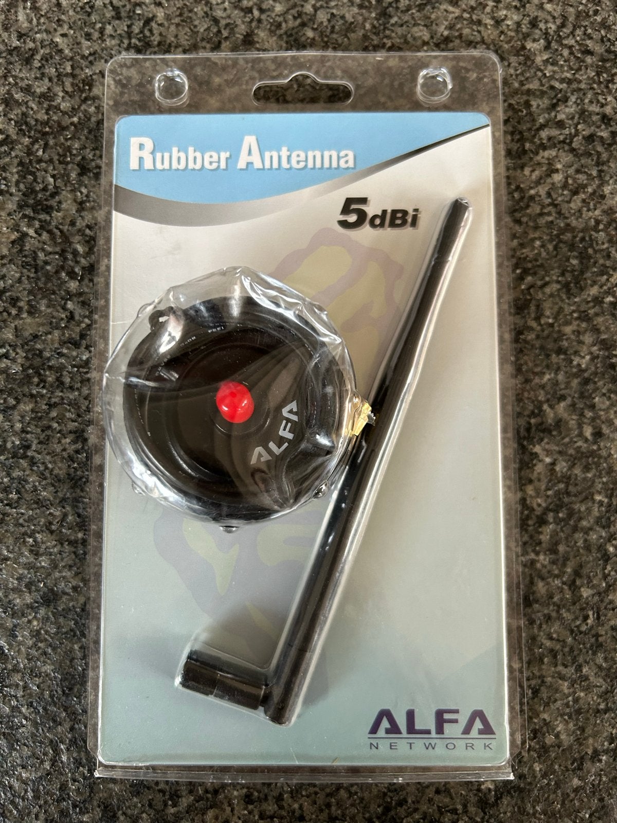 Alfa Network Rubber Antenne 5dBi wifi, Ophalen of Verzenden, Nieuw, Antenne