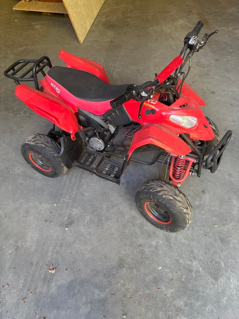 Nitro Kinderquad Rood Quad MOET SNEL WEG, Ophalen