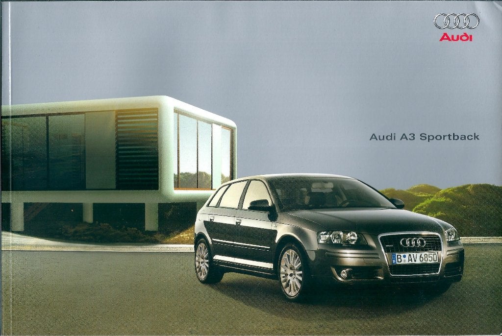 Brochure Audi A3 Sportback 2006, Boeken, Auto's | Folders en Tijdschriften, Ophalen of Verzenden, Gelezen, Audi