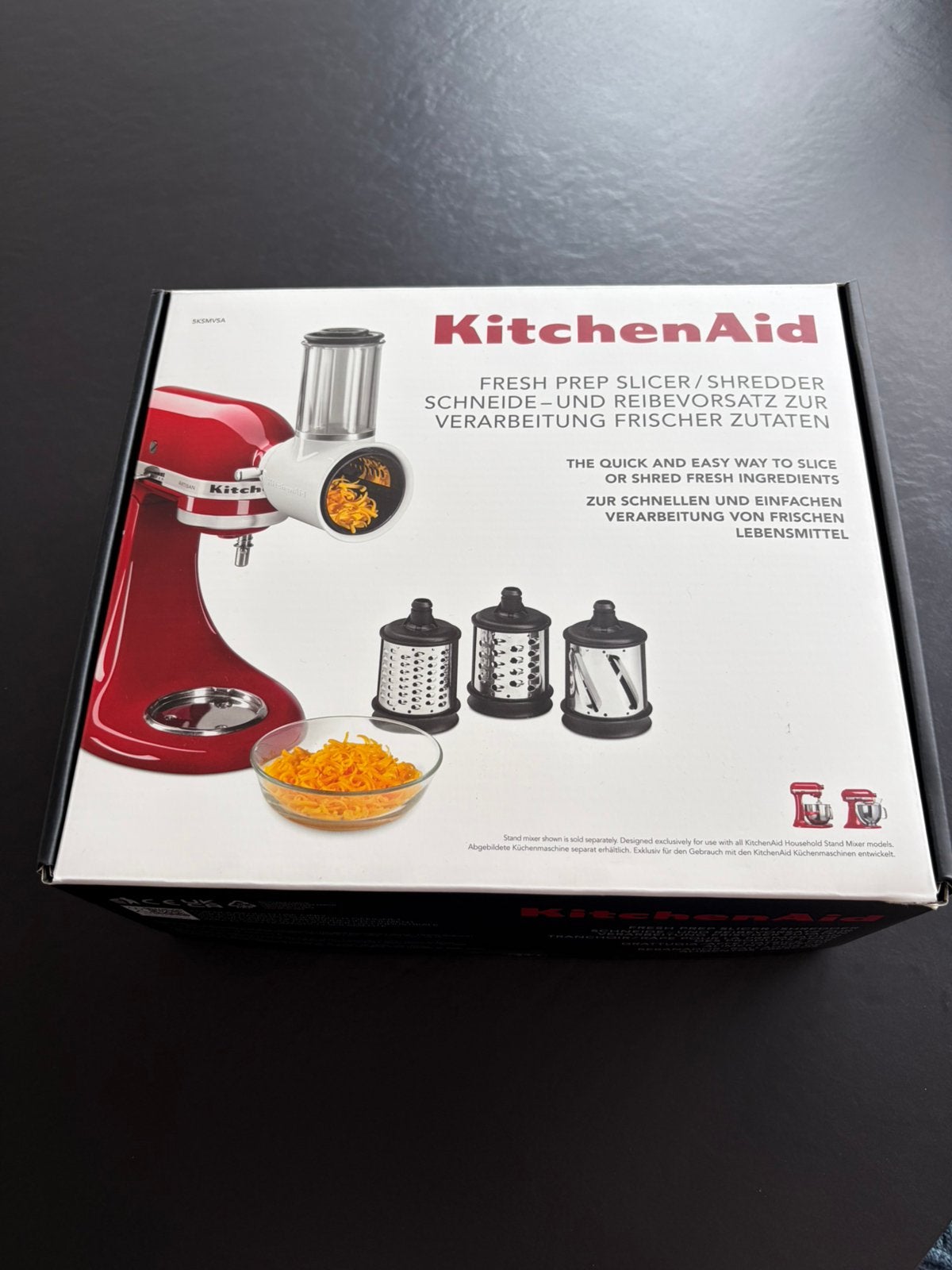 KitchenAid groente snijder, Ophalen of Verzenden, Zo goed als nieuw, Snijmachine, Meerkleurig