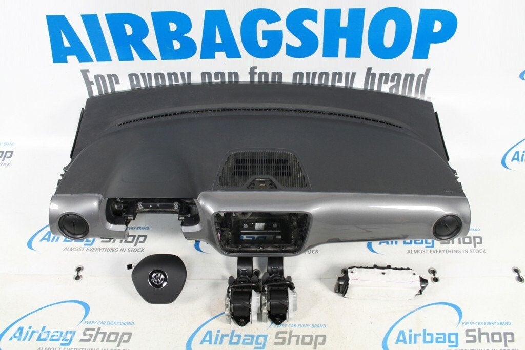 Airbag set - Dashboard grijs Volkswagen Up facelift 2016-..., Gebruikt, Ophalen of Verzenden