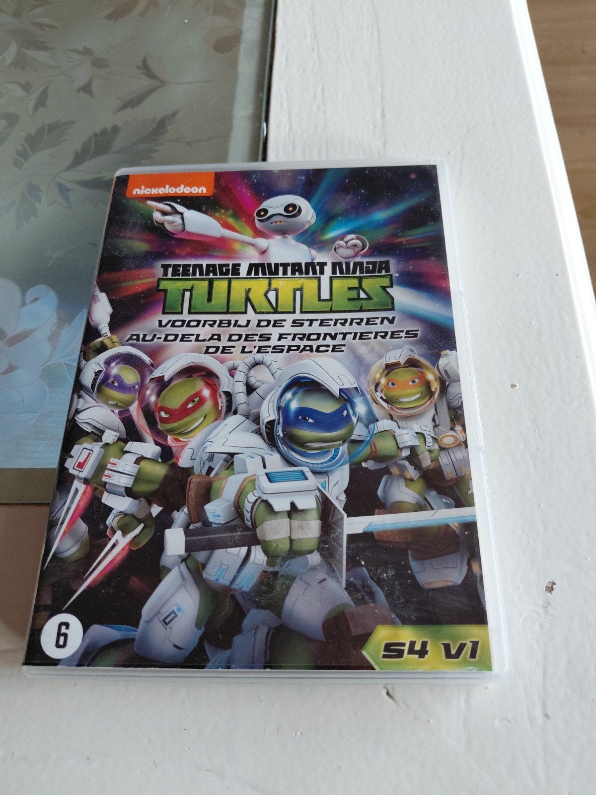 Teenage Mutant Ninja Turtles - Voorbij de sterren S4 V1 dvd., Gebruikt, Animatie, Ophalen of Verzenden, Alle leeftijden