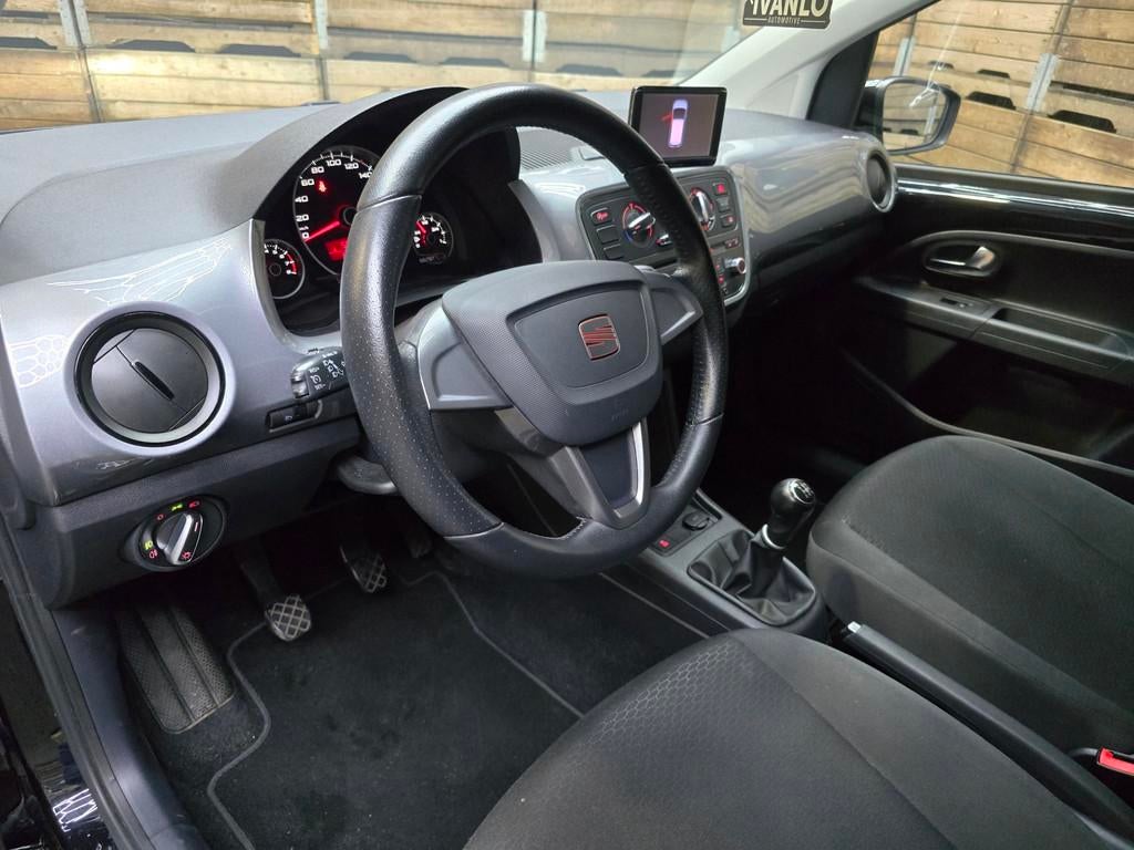 Seat Mii 1.0 Style Sport Bluetooth Airco Cruise PDC 15"LM NA, Voorwielaandrijving, Euro 5, Stof, Gebruikt